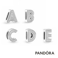 【Pandora 官方直營】Pandora Reflexions字母固定釦-絕版品