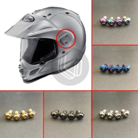 For ARAI TOUR-CROSS3 TX3 XD4 Motocross Detachable Rally Off-road Motorcyle Helmet Visor Shield Lens Fixed bolt screw accessories