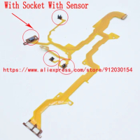 NEW Lens Back Main Flex Cable For SONY DSC-RX100M3 RX100 III / DSC-RX100M4 RX100 IV RX100M5 RX100V Repair Part + Sensor + Socket