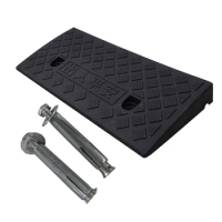 Car Access Ramp Pad Speed Reducer Durable Threshold for Automobile Motorcycle Heavy Wheelchair Duty Rubber