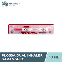 Plossa Sarangheo Dual Inhaler + Roll On - Minyak Angin Korean Cherry Stramberry Blossom