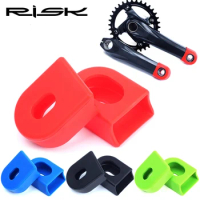 Bicycle Silicone Crank Cover Protector Silicone Sleeve Pedal Crankset Protective Case Mountain Road Bike Cycling MTB Accessories