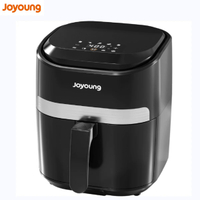 JOYOUNG Air Fryer with Digital LED Touch Screen,8 Automatic Programmes,Air Fryer 4.5 L,Oilless Cooker Preheating and Keeping War