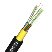 1000M/rull Armoured GYFTY 24Core Single Mode Outdoor Armoured GYFTY Fiber Optic Cable 24core Fiber Optic Cable