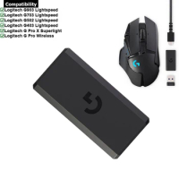 Replacement Mouse Micro USB Female Adapter for Logitech G903 G703 G403 G502 Lightspeed GPW GPWX Wireless Mice