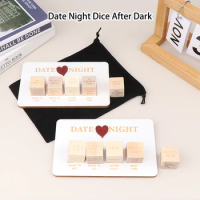 1Set Game Dice Take Out Dices Couples Date Night Games What To Watch Decision For Movie Dice Funny Wooden Gifts