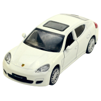 PROSCHE PANAMERA S系列1:38比例合金模型車款-白