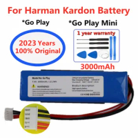New 3000mAh Original Speaker Battery For Harman Kardon Go Play &amp;Go Play Mini Wireless Bluetooth Audio Player Loudspeaker Bateria