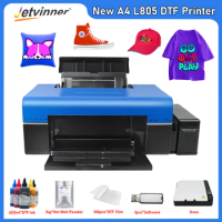 New L805 DTF Printer T shirt Printing Machine Directly to Film Transfer Printer For all Textile A4 DTF Printer impresora dtf