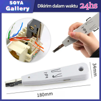 Tang Krone LSA Insertion Tool untuk Penyisipan Kabel RJ45 dan RJ11 dengan Alat Punch Down Tool Pengh