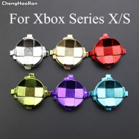 ChengHaoRan For Xbox Series X/S Controller Optional Aluminum Alloy Metal Direction Button Aluminum D-Pad Key Button Replacement