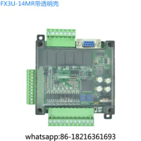Applicable to Mitsubishi PLC industrial control board, fx3u-14mt 14mr with analog quantity, input and output controller