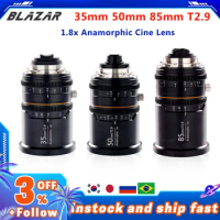 GREAT JOY BLAZAR LENS 35mm 50mm 85mm T2.9 1.8x Anamorphic Cine Lens for Sony E ARRI PL+Canon RF Leica L Micro Four Thirds