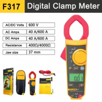 Fluke 317 Original Digital Clamp Meter/Multimeter Tester Measuring AC Current /AC and DC Voltage/Resistance,Data Hold