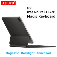 Magic Keyboard For iPad Pro 2022 12.9" 2021 2020 2018 Pro 11 Air 5 4 10.9 Tablet Magnetic Backlight Smart Keyboard Cover Case