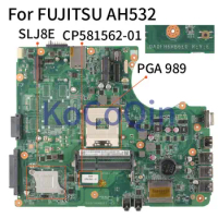 For FUJITSU Lifebook AH532 Notebook Mainboard DA0FH6MB6E0 CP581562-01 SLJ8E DDR3 Laptop Motherboard