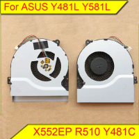 For ASUS Y481L Y581L X552EP R510 Y481C X452EA Y582L Y581VC Cooling fan