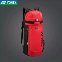 2023 YONEX Large capacity tennis bag sport accessories men women badminton bag backpack handbag valise