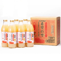 【青森農協】希望之雫蘋果汁1000mlx6入