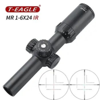 TEAGLE MR 1-6X24IR Riflescope Illumination Compact Scope Hunting Tactical Optical Sights Airgun Shooting Riflescope For Outdoor