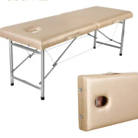 Massage bed for beauty spa bed massage table folding portable stainless steel massage bed