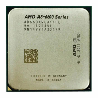 AMD A8 6600K A8-6600K CPU 3.9GHz 100W Socket FM2 Desktop Quad-Core CPU Processor AD660KWOA44HL