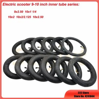 Camera Inner Tube 9'' 10 inch 10x2/2.50 with bent / Straight Valve For Electric Scooter Tricycle Schwinn Kids 3 Wheel Stroller