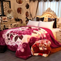 40 MÀU CHĂN NHUNG TUYẾT MỀM MỊN 1,7x2m-2m1 Nặng 1,7kg