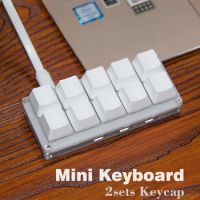 OSU Mini 10 key Keyboard Photoshop Drawing Keyboard Support Red Switch Programming Macro Keypad Mechanical Keyboard