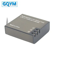 10PCS GQYM PG1050mAh EKEN Sports Camera Rechargeable Battery for Models H8PRO H8R H8 Pro H9 H9R H3R SJ4000 SJCAM M10 SJ5000X