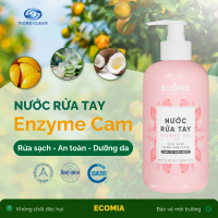 Nước Rửa Tay Sinh Học Ecomia 500ml Rửa Sạch Nhanh, Dưỡng Da Tay, Công Nghệ Enzyme Từ Quả Cam
