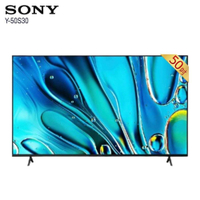 SONY BRAVIA 3 50型 X1(Y-50S30) 4K HDR Google TV顯示器 贈基本安裝