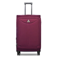 【KANGOL】英國袋鼠世界巡迴24吋布面行李箱-共3色