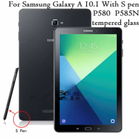 9H Tempered Glass Screen Protector Protective Film For Samsung Galaxy Tab A A6 10.1 with S Pen (2016) P580 P585 Glass Film Guard