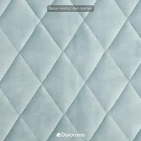 Dekoruma KIMAKA Karpet Rectangle / Karpet Duduk / Karpet Ruang Tamu 100x150 cm Biru