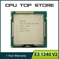 [Setctop] ใช้สำหรับ In Xeon E3 1240 V2 1240V2 8M Cache 3.40GHz SR0P5 LGA 1155 CPU Processor