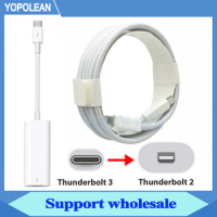 Thunderbolt 3 to Thunderbolt 2 Adapter Converter Cable A1790 MMEL2AM/A Thunderbolt 2 Cable For Macbook Display Mac mini Mac Pro