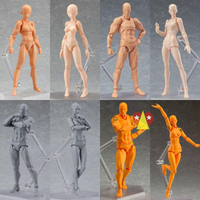木偶模型 關節木偶 木頭手 新繪畫用畫畫木偶人模型關節可小活動人體模結構特漫畫美術用品『FY00045』