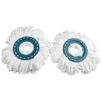 2PCS Replacement Head Rotating Mop Cloth For Leifheit Clean Disc Mop Fitment: For Leifheit Clean Disc Mop