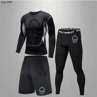 GtheMen มวยกีฬา Jiu Jitsu สูทยิม MMA การบีบอัดเสื้อยืดเสื้อผ้าวิ่งจ๊อกกิ้งกีฬาสวมใส่การออกกำลังกาย Bjj Rashguard Tightshule