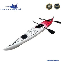 Mantasport Eagleray Sea Kayak Sit In Perahu Canoe Sit In Tandem Kapasitas 2 Orang Free 2 Dayung Coco
