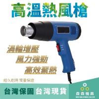 熱風槍 手機包膜 汽車貼膜 2000W【平裝標配一圓一扁】二段式熱風機 專業級風槍 熱縮膜 快速升溫 一年保固