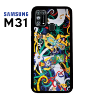 Casing Custom Case Samsung Galaxy M31 Softcase Motif Batik Bunga 22