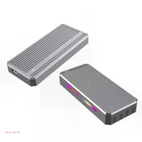 USB4.0 for 40Gbps NVMe SSD Enclosure Box Aluminum M.2 SSD Case Thunderbolt4