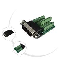 DB26-G2-01 Signal Transmission Setup Terminal Block Connector 69mm X 39.5mm X 20.5mm Solder-Free 26-