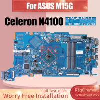 REV：2.0 For ASUS M15G Laptop Motherboard Celeron N4100 69N15LMB0A01 Notebook Mainboard