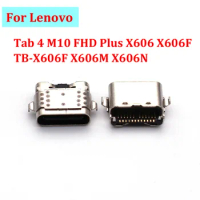 10Pcs USB Charger Charging Port Plug Dock Jack Type C Connector For Lenovo Tab 4 M10 FHD Plus X606M X606N X606 X606F TB-X606F