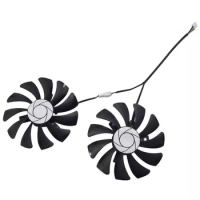 1Pair 85MM HA9010H12F-Z 4Pin Cooler Fan For MSI GTX 1060 OC 6G GTX 960 P106-100 P106 GTX1060 GTX960 Graphics Card Fan