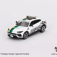MINIGT 1：64 Lamborghini Urus 2022 Macau GP Official Safety Car MGT00591-CH Alloy Toys Vehicle Diecast Metal Model for Children