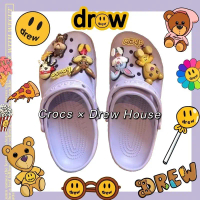 Aksesori Kasut Kartun, Rekaan Jibbitz Silang Rumah Drew, Comel